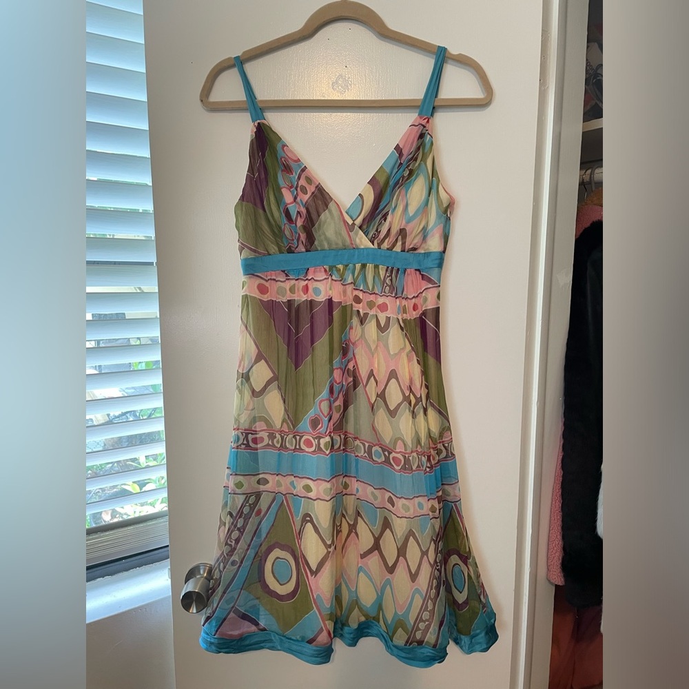 Sue Wong Silk Dress